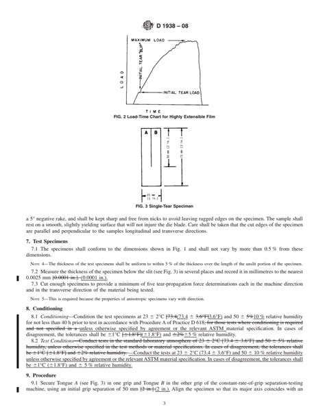 astm trouser tear test|tear resistance test method.